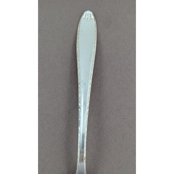 Alvin Southern Charm Sterling Silver Large Salad Serving Fork 9" No Monogram 86g - Picture 3 of 8
